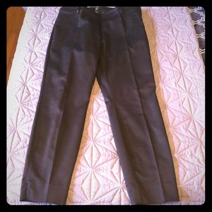 Black ankle length pants